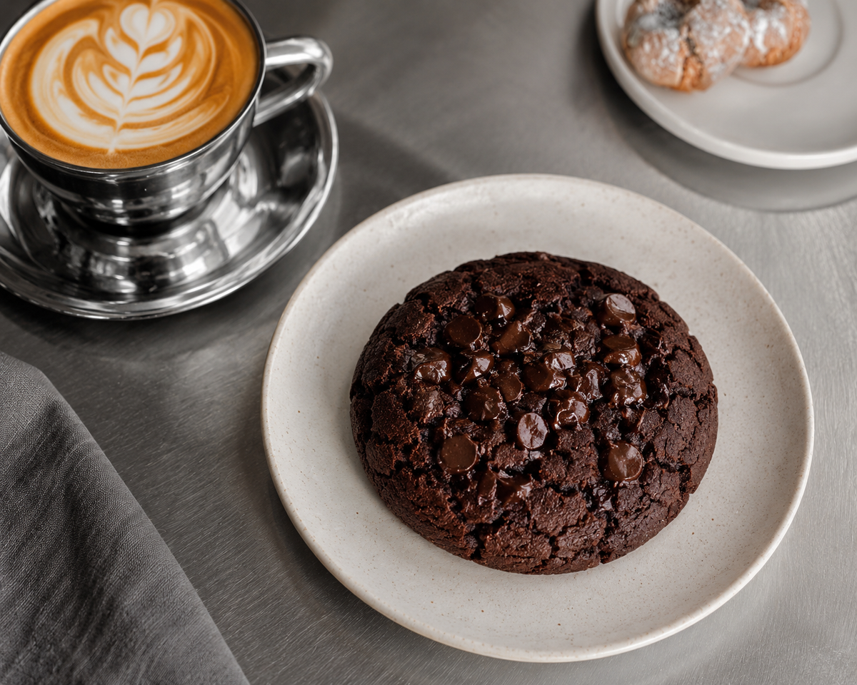 Double Chocolate Chip Cookie